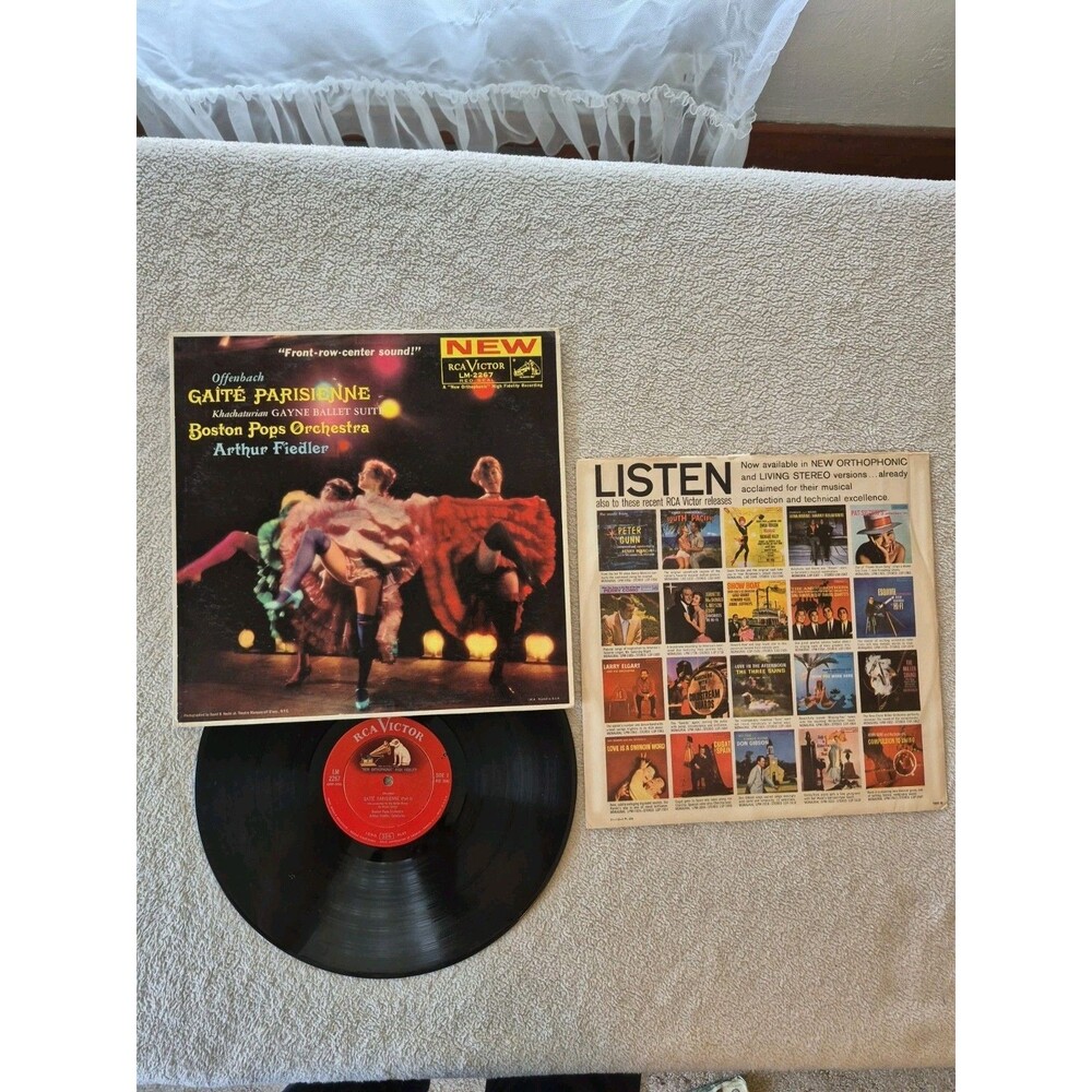OFFENBACH Gaite Parisienne/Gayne Ballet Suite 1974 Vinyl LP RCA LSC-2267 - VG